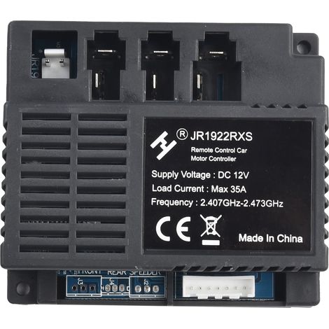 Commande À Distance Et Récepteur Pour Voiture Électrique Enfants - 2,4 GHz - 12 V / 6 V - Contrôleur De Démarrage Progressif - 1 Pièce (1/5)