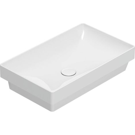 Lavabo encastré en céramique 61x37 cm Globo T-EDGE B6R61BI  Blanc - Céramique