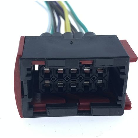1-965423-1 Connecteur mâle/femelle 1-967240-1 Bloc optique de phare de voiture, prise 10 broches DJ7101K-3.5-11/21 (1/5)