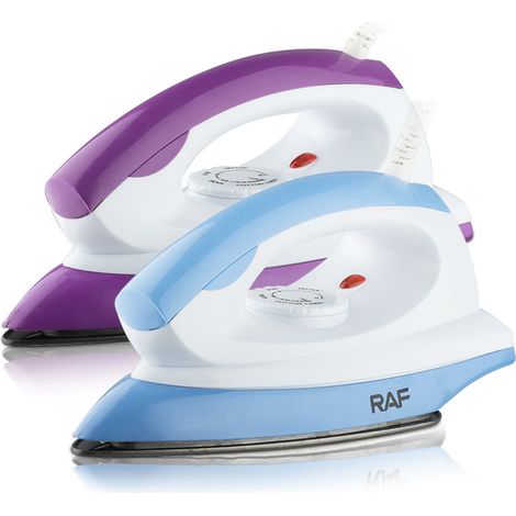 Fer à repasser électrique portable pour usage domestique, norme européenne, petit fer à repasser sec 1231 (1/5)