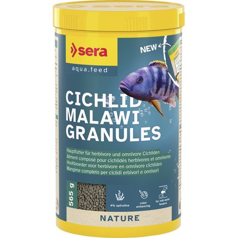 Sera Fischfutter Cichlid Malawi Granules 1 L Granulat