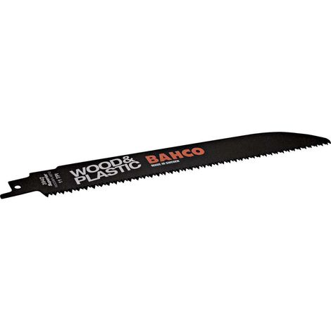 Lame de scie bahco hcs saber blade 11 dents 228 mm pack 5