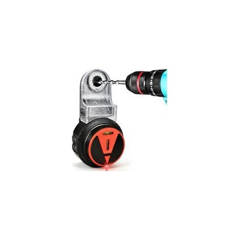 Aspirateur de Perceuse Électrique Mural avec Niveau Laser, 2 en 1 Collecteur Poussiere Perceuse, Aspirateur Cendres pour le Perçage Sans Poussière de Surfaces Planes (1/5)