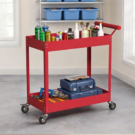 SunJet Boîte à outils, coffret à outils, Servante d'atelier 2 niveaux - Réf. RI3KLATFO3UD (1/5)