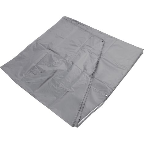 Housse de voiture extérieure imperméable anti-UV anti-poussière en toile Oxford polyester, pare-soleil parapluie 420x210 cm/13,8x6,9 ft (1/5)