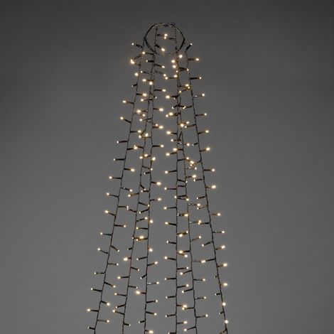 Kit d’éclairage 240cm - 6x 110 led - 2700K pour sapin de Noël - 6650-100 (1/3)