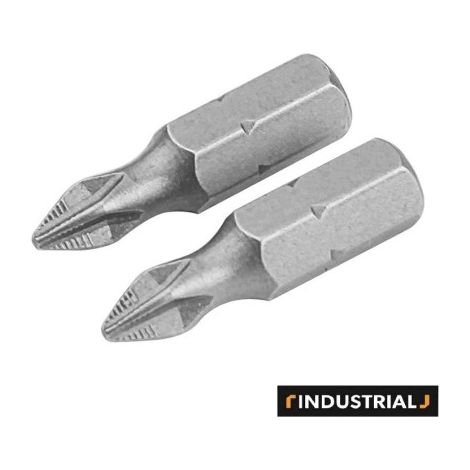 SATZ 2STK EINSATZE S2 PHILLIPS PH3X25MM TOLSEN (1/2)
