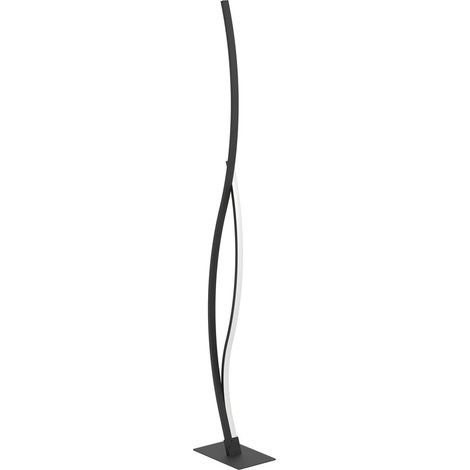 Lampe sur pied LED Chic Grisolia 129cm - noir - 901209