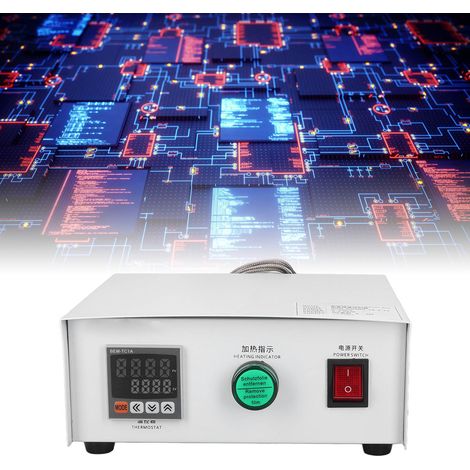 Boîtier de contrôle de température BERM/BRM-W60DA-1A-Z-CT, régulateur de température miniature autoréglable PID (m6, AC220V, 3m) (1/5)