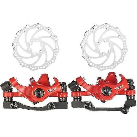 Convient aux freins à disque de vélo, étriers avant et arrière 160 mm F160 + R160, ensemble d'étriers de disque pour VTT (paire) [CO] (1/4)