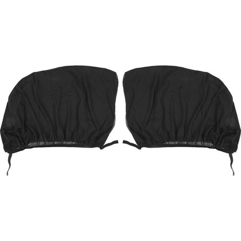 Pare-soleil latéral pour voiture anti-chaleur UV, écran en maille respirante occultant, protection bébé, camping, 2 pièces (1/5)