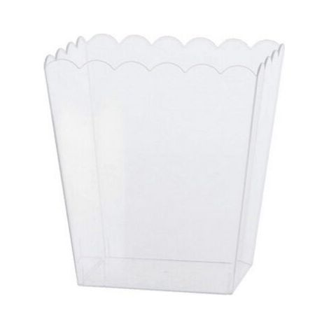 Bigiemme Contenitore Plastica Trasparente Rettangolare MED