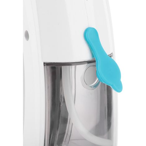 Nettoyeur de vitres électrique 2-en-1, brosse de nettoyage, outil avec fiche UE 100-240V, bleu et blanc (1/5)