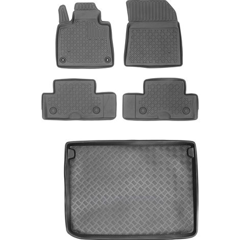 Juego de alfombrillas para coche y maletero para Citroën C4 Picasso II Minivan (2013-2019). (1/5)