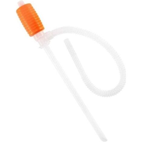 Pompe à Siphon Manuelle - Tuyau a Siphonnage Essence ou Gasoil & Eau - Pompe de Transfert & Transvasement Carburant Grande Taille Résistante au Produits Chimiques (1/4)