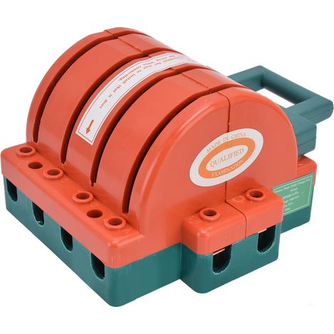 Interrupteur à double direction 4P 63A 380V, sectionneur bipolaire triphasé quatre fils, double alimentation bidirectionnelle (modèle RPSHK11) (1/5)