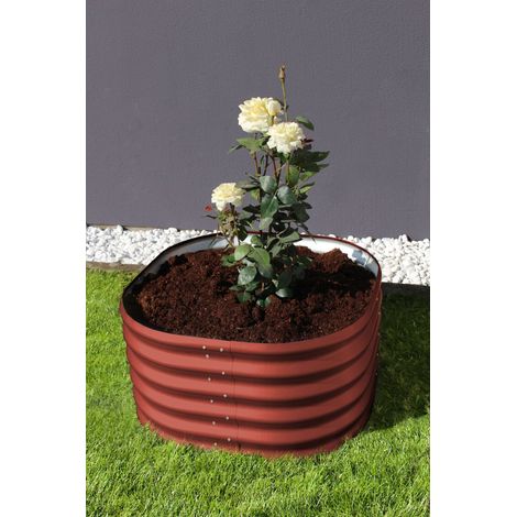 Vitavia Hochbeet "Terra 401", rubin, 40 cm, Modell "Rund"