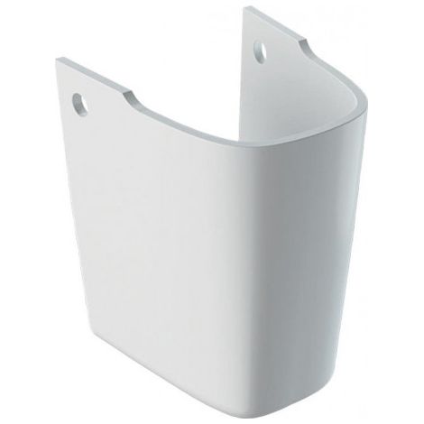 GE Renova Compact Demi-Colonne, blanc KeraTect