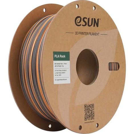 Filamento per stampante 3D esun pla rock finitura opaca 1kg (1/3)