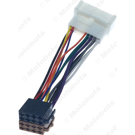 Suitable for Hyundai/Kia to ISO audio adapter cable, car audio/DVD power speaker cable, CD conversion cable (1/4)