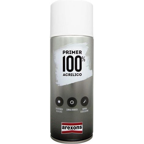 Arexons VERNICE SPRAY ml. 400 Primer 100% Acrilico Fondo antiruggine 6.00 pz