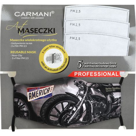 Máscara protectora con filtro - Motores (carmani)