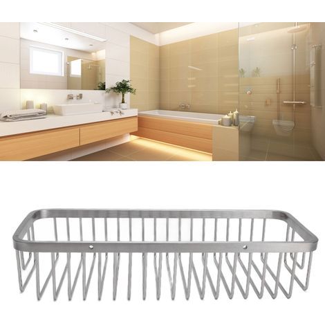 Stabile Eckduschablage, Wandregal für Badezimmer und Balkon (1/5)