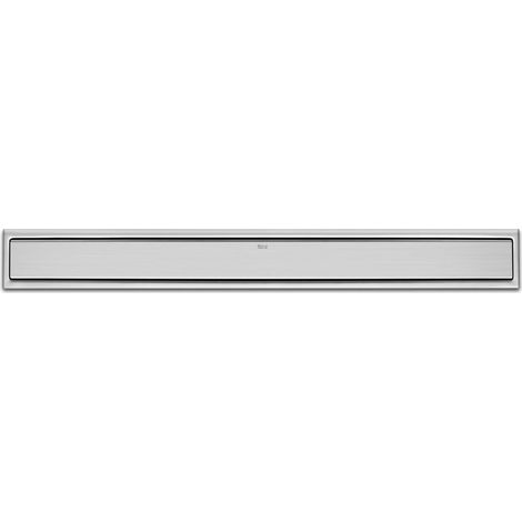PLATE X1 Placa de desagüe lisa adaptable a CHANNEL IN-DRAIN - ROCA Medidas: 650x50 mm (1/2)