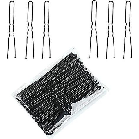 pingle Cheveux,epingle A Cheveux Pince Chignon,epingle Cheveux Femme 50pices Scuris Pinces Cheveux Pour Femmes Filles Et Salon De Coiffure (noir (1/5)