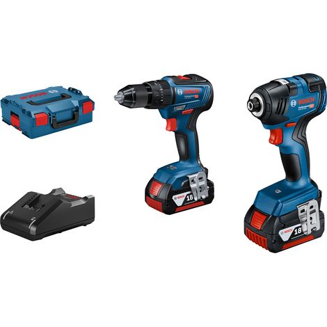 Bosch PRO Combo Kit GDR 18V-200 + GSB 18V-55 L-Boxx 136 06019J2104 (1/5)