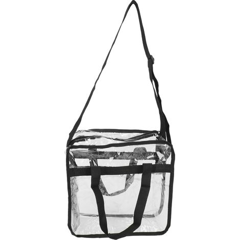 Grand Sac de Voyage Transparent en PVC, Capacité Maxi pour Plage, Courses et Toilette, Pratique et Léger (1/5)