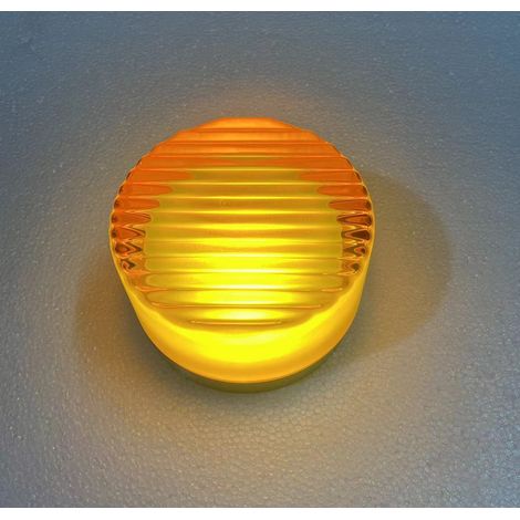 Applique Murale LED en Verre Ondulé Ambré, Luminaire Mural Moderne pour Tête de Lit, Couloir, Entrée, Salle de Bain et Chambre à Coucher, Éclairage Blanc 220V