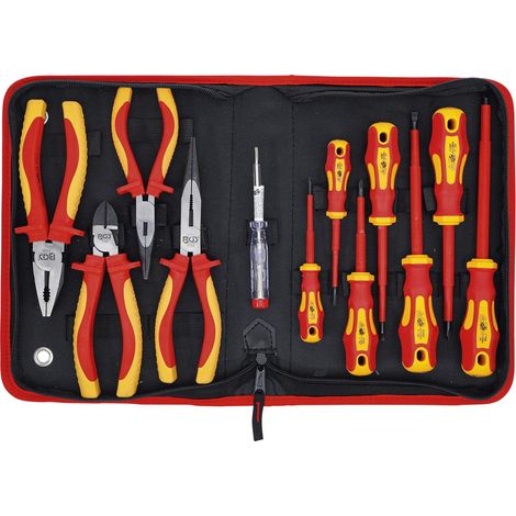 BGS VDE-Pinze e set cacciaviti 12 pz. - 7140