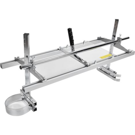 Scierie à chaîne 36 pouces, système de guidage portable sur rail, barre de fraisage pour le sciage de planches métalliques (1/5)