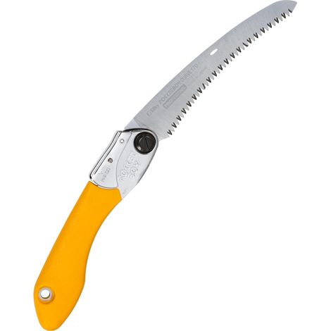 Silky Pocketboy Curve 170 mm Sierra plegable amarilla