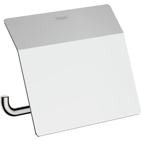 AddStoris Porte-papier WC avec couvercle, Chrome (41753000)