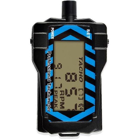 Tachymètre numérique portable avec affichage LED 99999 tr/min (1/4)