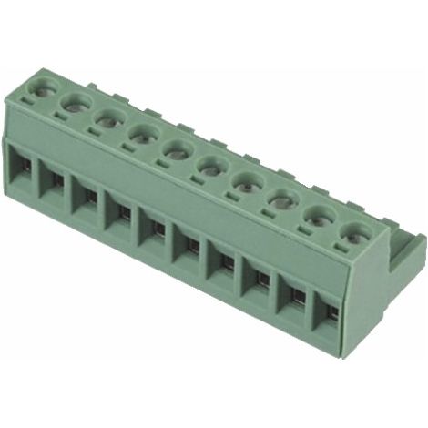 Bloc de jonction 10 contacts F5.08 pour cartes - DIFF