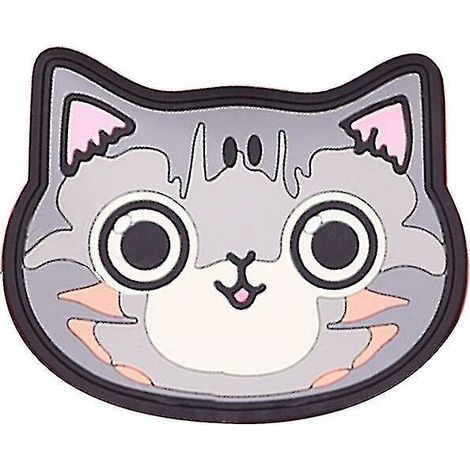 Silikon-Untersetzer-Set mit getigerter Katze – rutschfest, wärmeisolierend, Tischdekoration, Tassenaccessoires (1/5)