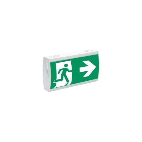 Ceag Notlichtsysteme LED-Rettungszeichenleuchte RAL7035 IP41 SV EURO 2-3/D LED