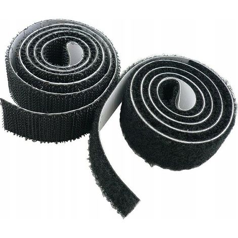 Nastro in velcro autoadesivo per auto, 2 cm x 90 cm
