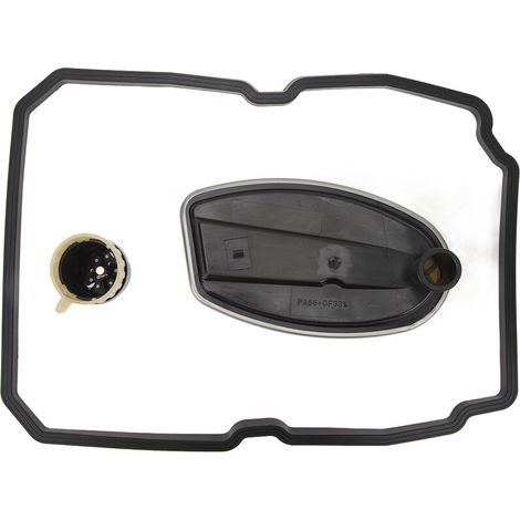 Kit filtro olio cambio automatico 722.6, con guarnizione coppa olio e adattatore tappo, ricambio A1402770095 per Benz C280 (1/4)