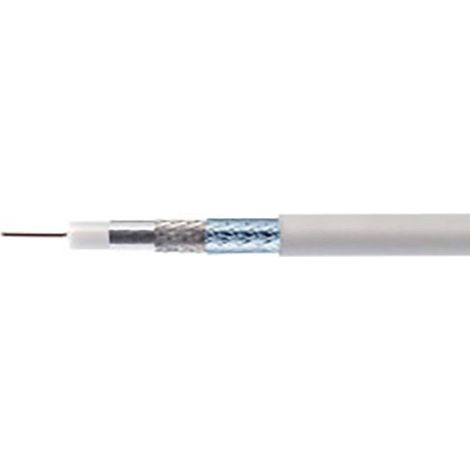 Kathrein 21510025 Cavo coassiale Diam. est.: 6.90 mm 75 Ω 120 dB Bianco 100 m (1/2)
