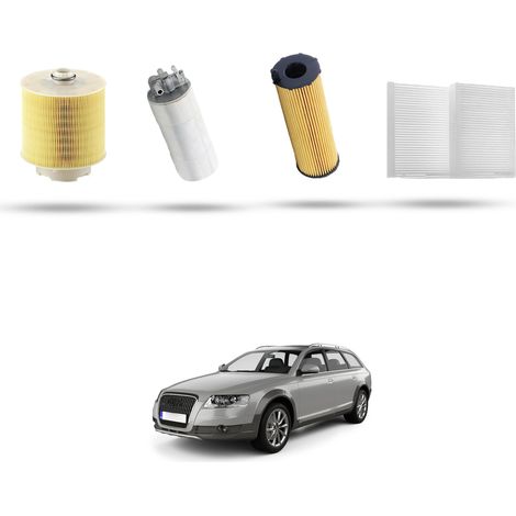 Kit Tagliando 4 filtri compatibile con Audi ALLROAD II (4FH) 3.0 TDI 155kw dal 2006 (1/5)