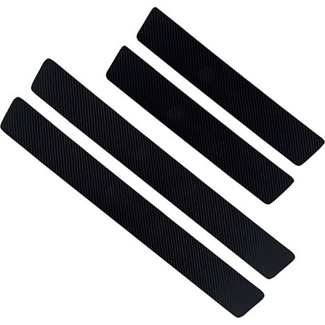Lot de 4 bandes de protection de seuil de porte de voiture résistantes à l'usure et imperméables, compatibles avec tous les modèles de voitures. (1/5)