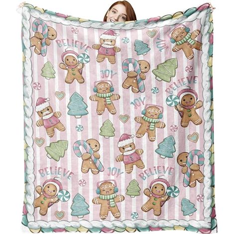 Couverture En Flanelle - Motif Arbre De Noël Et Voiture - Pour Canapé Lit Ou Extérieur - 127 X 152 Cm - 1 Pièce (1/5)