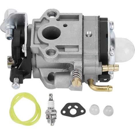 Carburateur Debroussailleuse Kits de Carburateur 10mm de Remplacement Pour Désherbeur 1E34F 1E36F TU26 TL26 Débroussailleuse 26cc 33cc (1/5)