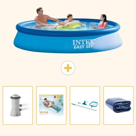 Intex Piscine Easy Set Ronde - 366x76 cm - 5-pièces  S270 (1/5)