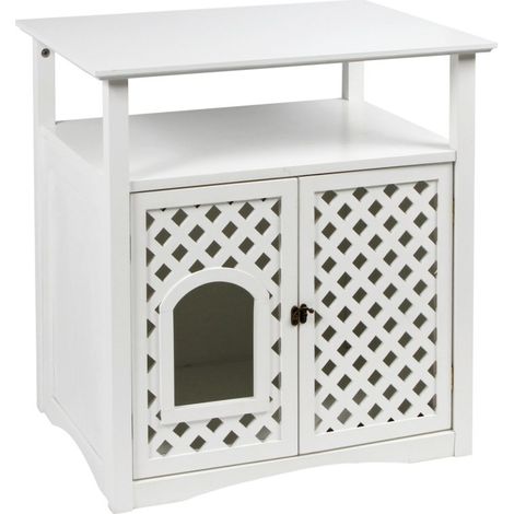 Kerbl Katzenschrank Helena (L x B x H 64 x 46 x 65 cm, Einstiegshöhe 9 cm) 82662 (1/5)