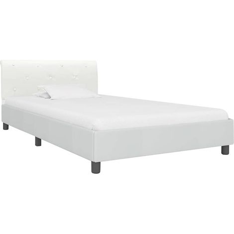 Maison Exclusive - Giroletto Bianco in Similpelle 90x200 cm (1/5)